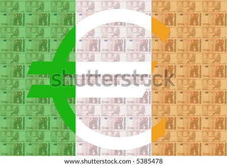 Irish Euro Bills
