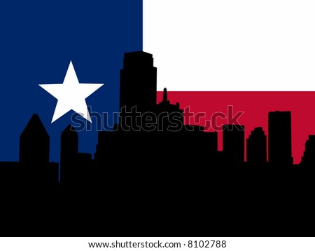 Dallas+skyline+vector+free