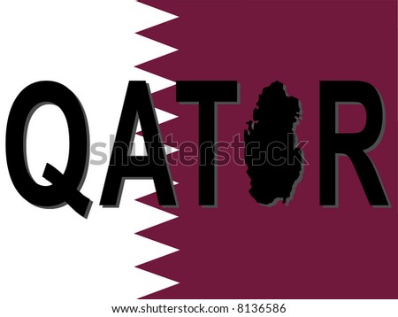 map of qatar and bahrain. facts map Around qatar map