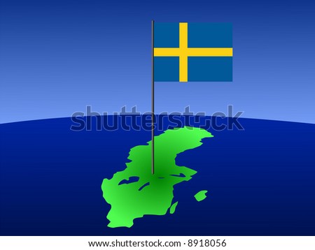 physical maps of sweden. Geographical position of sweden inhome sweden Informationsweden map