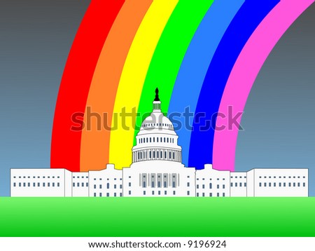 Dc Logo Rainbow