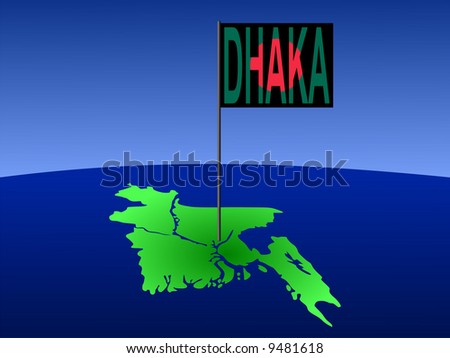 Map Of Bangladesh. photo : map of Bangladesh
