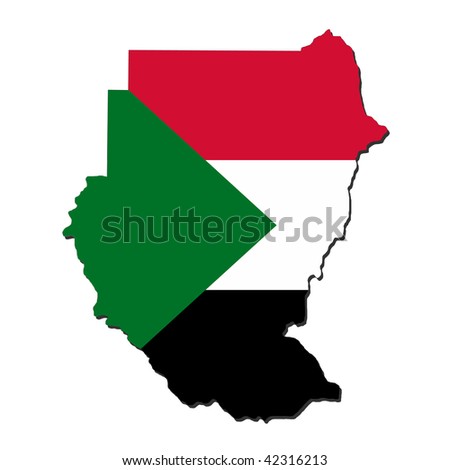 of Sudan and Sudanese flag