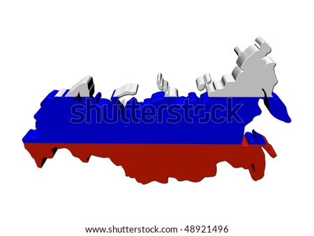 map of russian federation. Russian Federation map