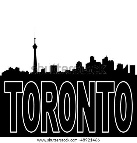 stock vector : Toronto skyline