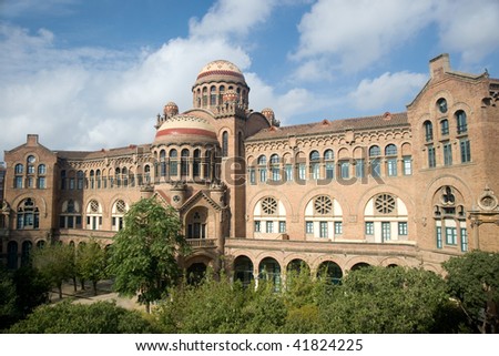 Hospital of the Holy Cross and Saint Paul is a complex built between 1901 and 1930. It is a UNESCO World Heritage Site.