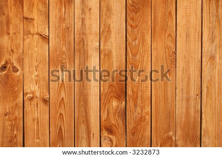 Wooden Plank Fence