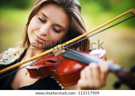 portrait of musician
