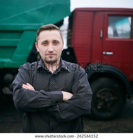 portrait of driver