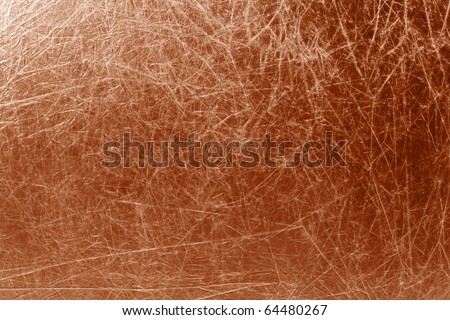 metallic textured copper background with empty space