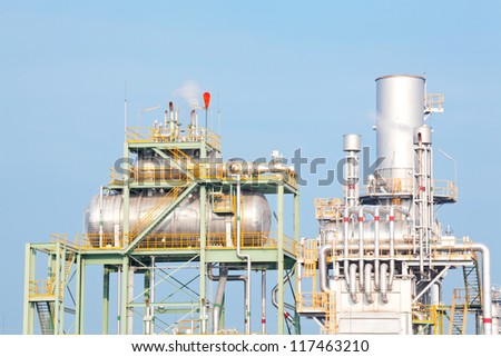 Industry boiler in Oil Refinery Plant