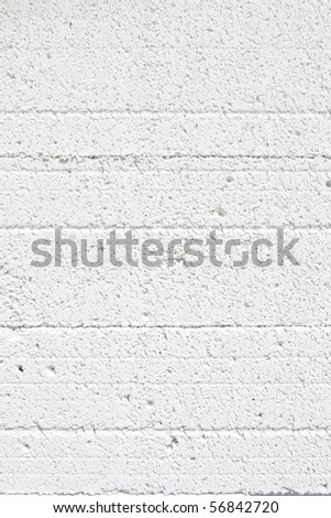 White Light Weight Concrete Brick Pattern