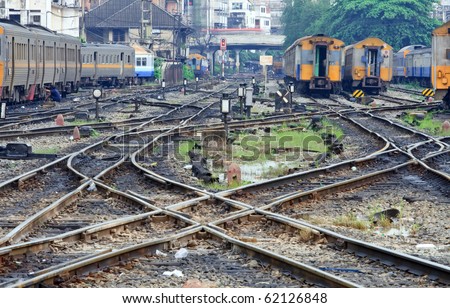 Train Track Intersection