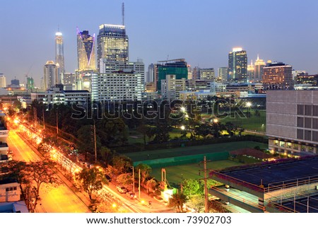 photo : Bangkok cityscape