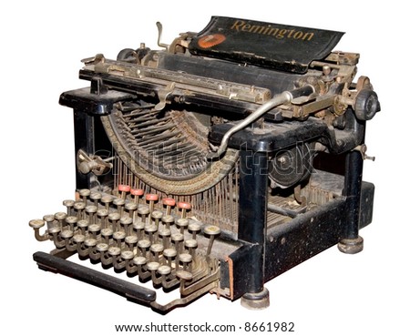 Old Remington Typewriter