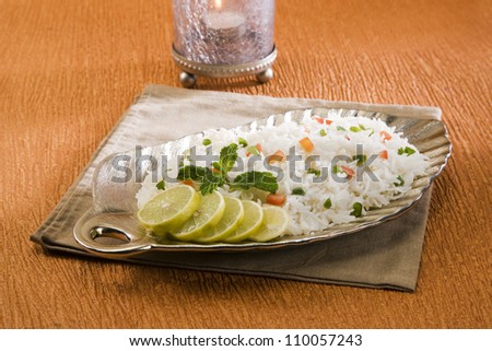 Lemon Rice or Vegetable Pilau
