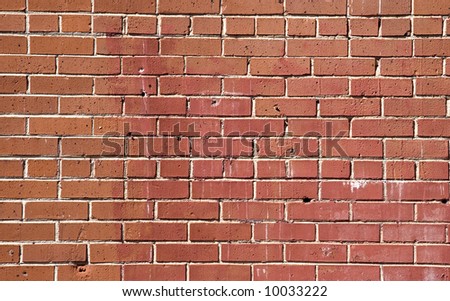 An old brick and mortar wall for backgrounds or texture