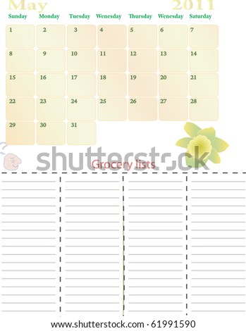 may calendars 2011. may calendar 2011 with