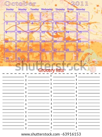 2011 calendar template with holidays. makeup Blank Calendar 2011