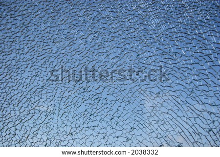 stock photo Shattered window 1 broken glass abstract background