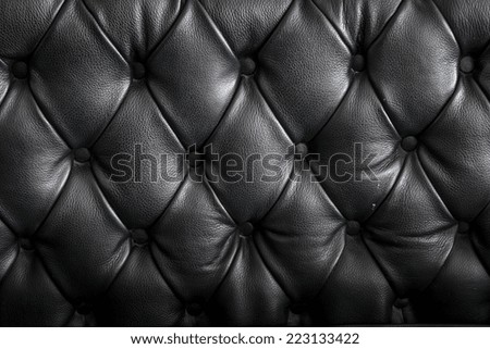 Luxury Black Leather Texture Background
