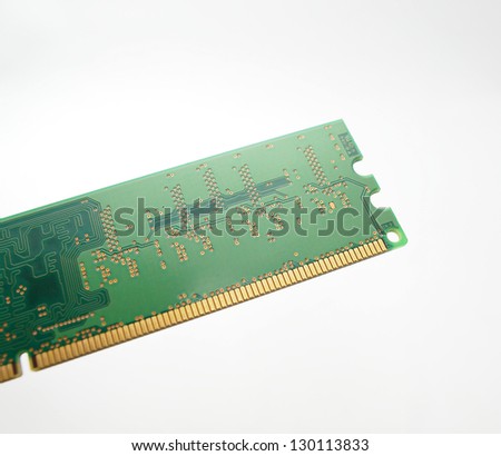 Computer  random access memory, RAM