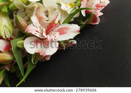 Beautiful lily bouquet