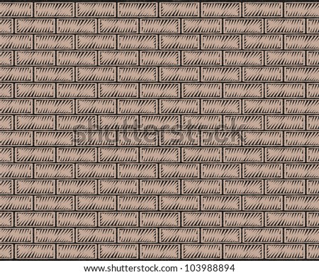 brick wall written on blackboard background, high resolution, easy to use