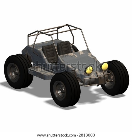 stock photo Quad or Beach Buggy car just for fun