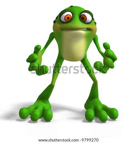 funny pics of frogs. Cartoon Frog with funny
