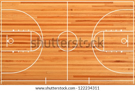 Basketball Court, Parquet