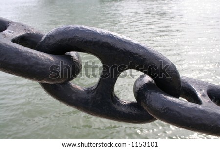 A huge chain link