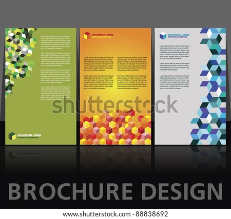 Graphic Design Free Software on Vector Brochure Templates