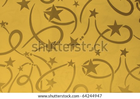 General design of orange Seamless pattern with star and line No copyright because it is my own design