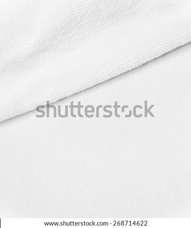 soft white bed sheets background