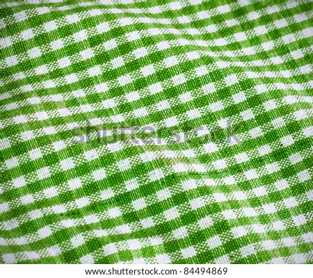 green table cloth