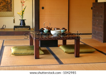 Japanese tea room