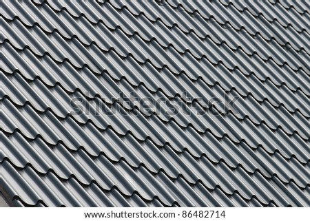 Gray metal tile. background. pattern