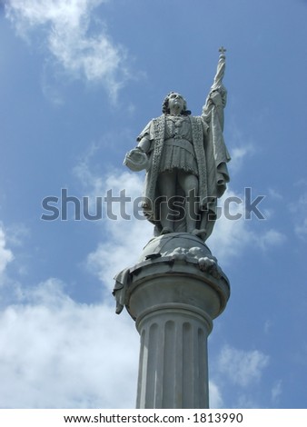 Christopher Columbus Statue in San Juan