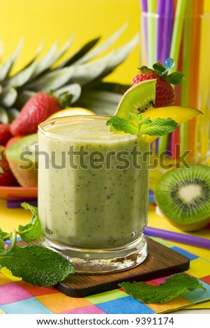 Kiwi smoothie
