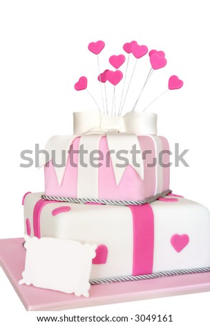 Cake With Hearts