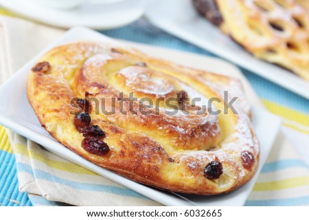 Danish Pastries make a fresh, indulgent breakfast or snack.