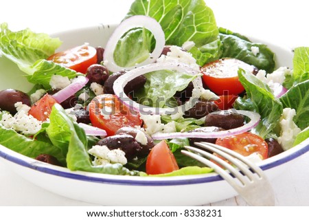 romaine lettuce salad. salad with romaine lettuce