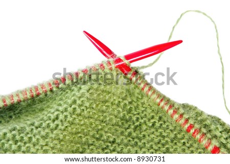 Green Knitting