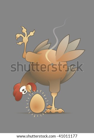 hen golden egg