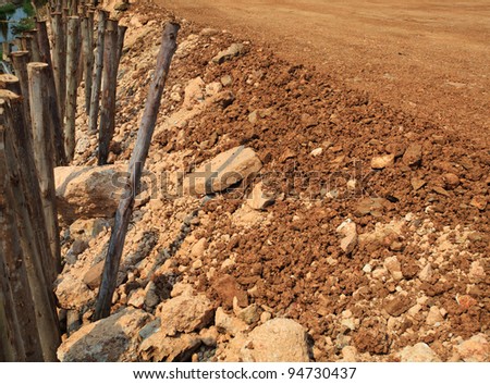 prepare land for construction and protect land slide