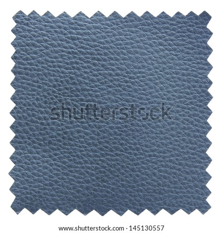 blue leather samples texture