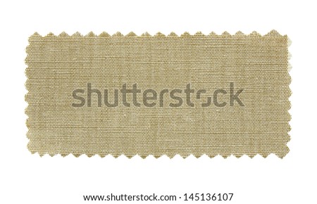 natural fabric swatch samples isolated on white background natural fabric swatch samples isolated on white background