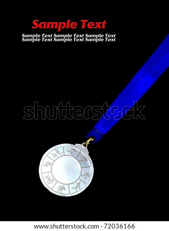 black background plain. lack background plain. stock photo : Silver plain metal medal isolated on lack ackground; stock photo : Silver plain metal medal isolated on lack