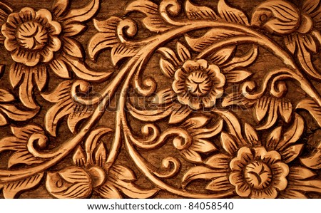 floral wood carving patterns free